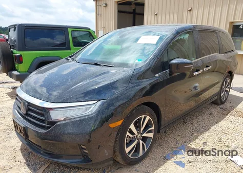 2024 Honda Odyssey Touring from USA, damaged, VIN 5FNRL6H88RB050655